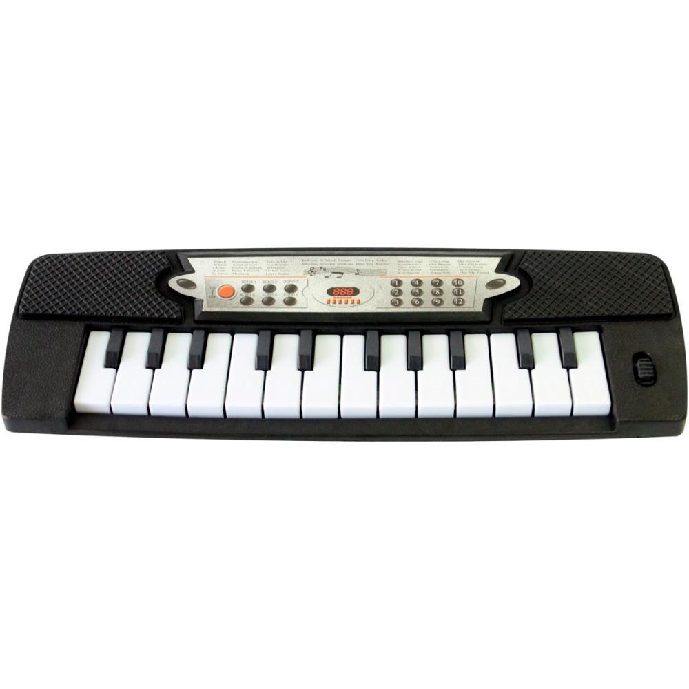 INSTRUMENTO MUSICAL TECLADO BLACK 27CM ART BRINK UNIDADE