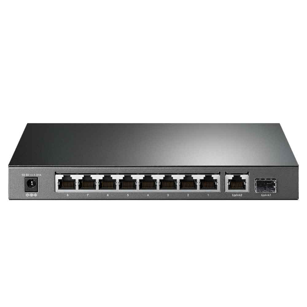 SWITCH DE MESA GIGABIT TP-LINK TL-SG1210P DE 10 PORTAS COM 8 PORTAS POE+