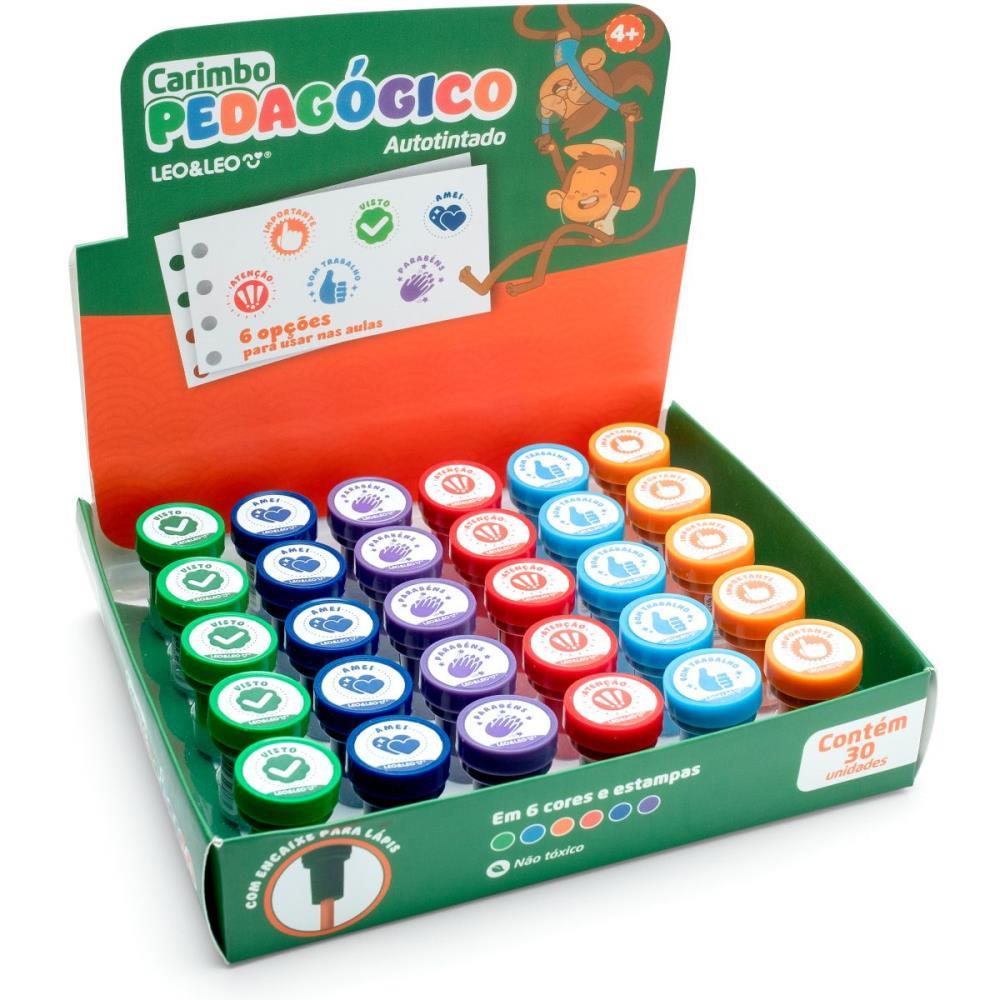 CARIMBO PEDAGOGICO 6 MODELOS SORTIDOS LEONORA DP.C/30