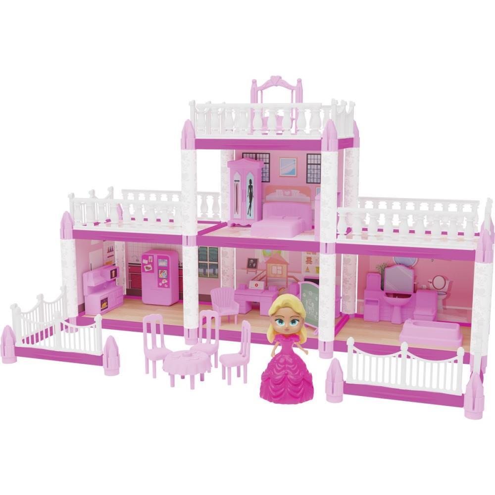 CASINHA DE BONECA CASINHA DA PRINCESA 110PCS GGB PLAST UNIDADE