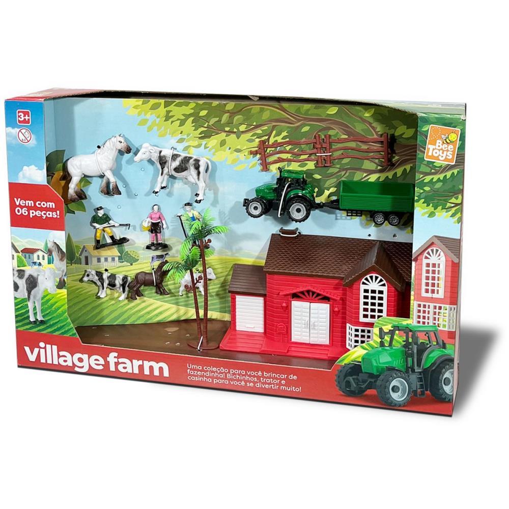 CENARIO TEMATICO (PLAYSET) VILLAGE FARM BEE TOYS UNIDADE