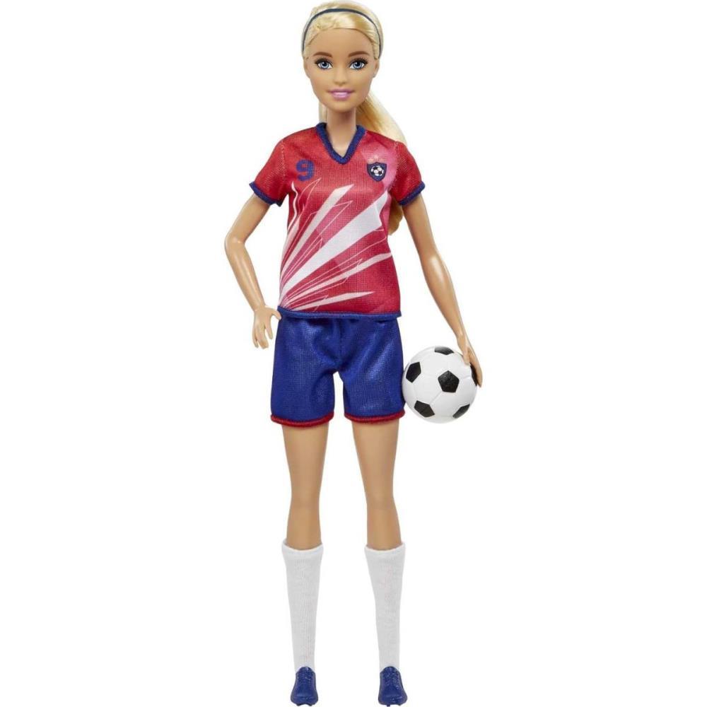 BARBIE PROFISSOES BONECA FUTEBOL UNIFORME Nº 9 MATTEL UNIDADE