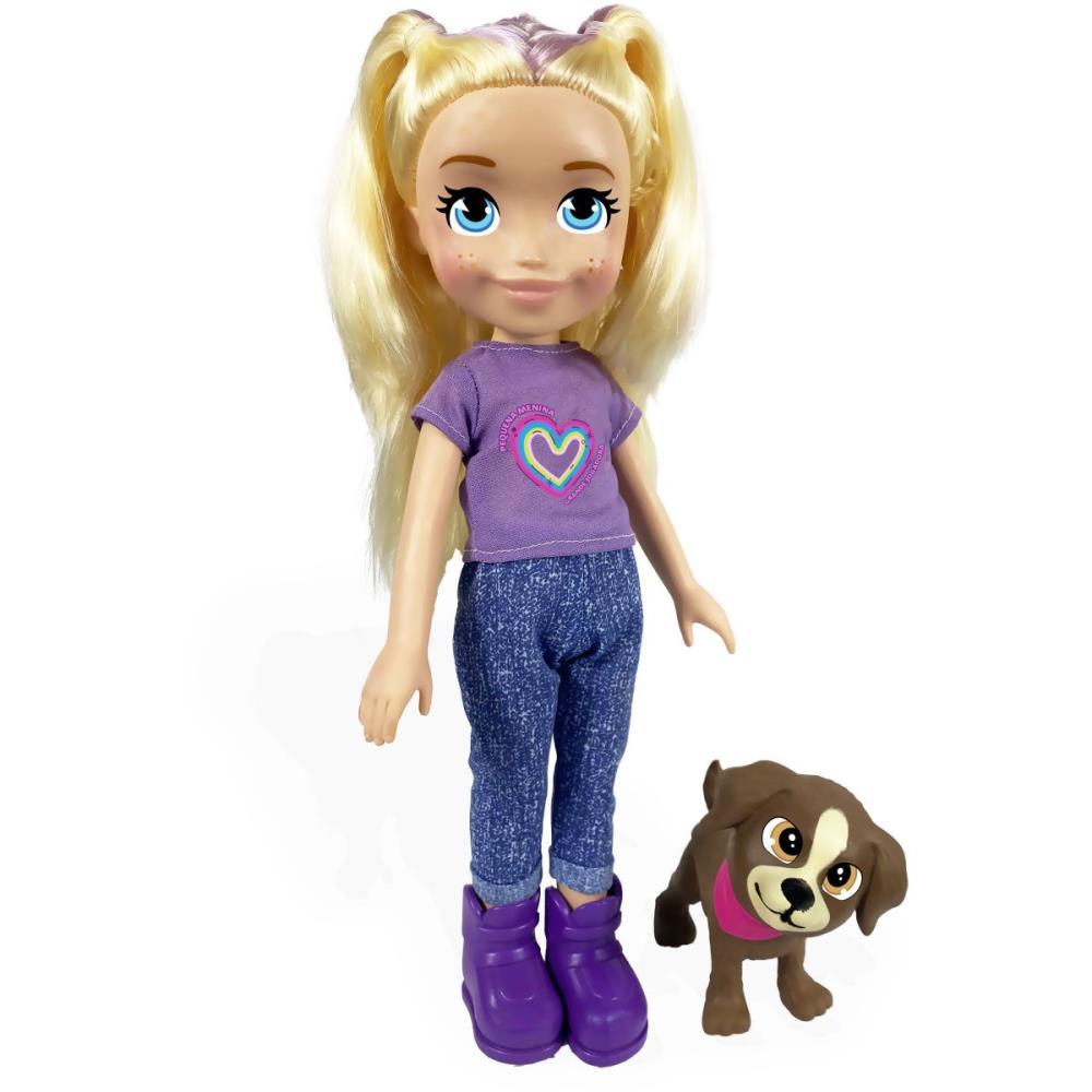 BONECA POLLY CUIDANDO DO SEU PET PUPEE BRINQUEDOS UNIDADE