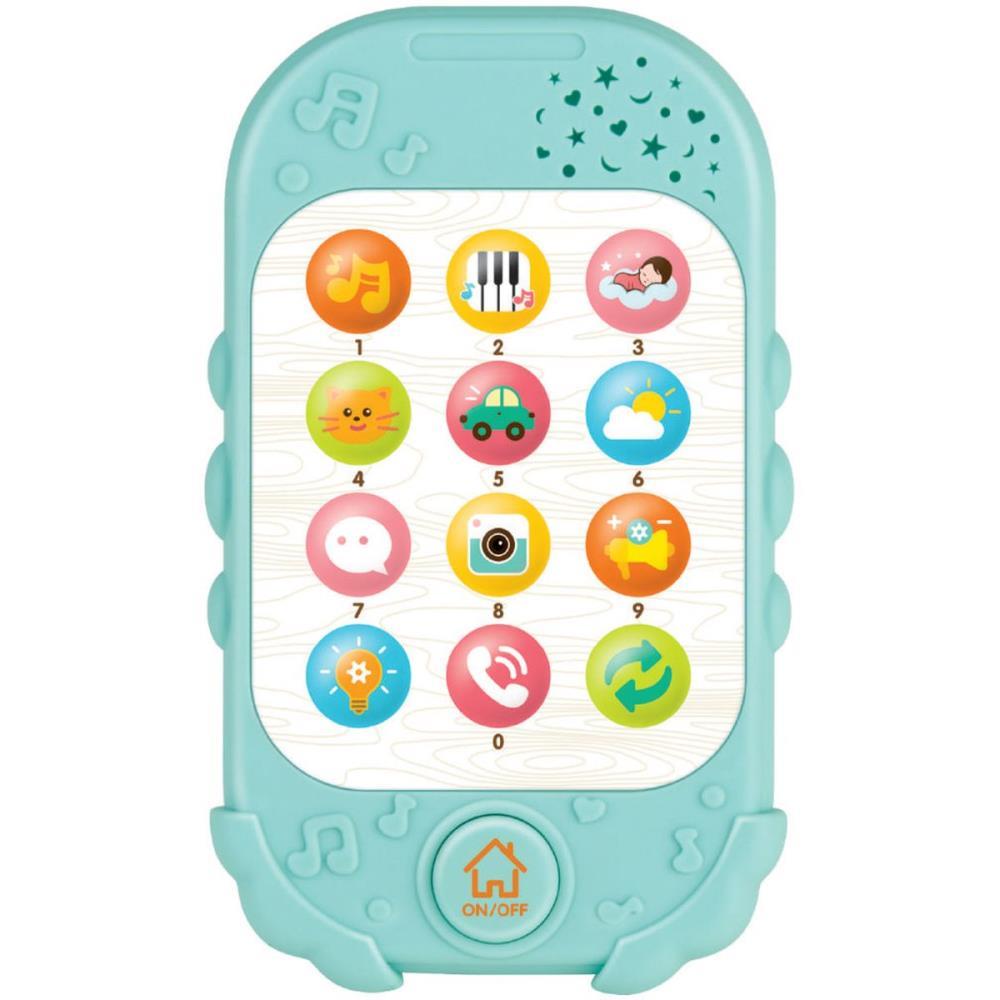 BRINQUEDO PARA BEBE BABY FONE CELULAR C/SOM E LUZ BRASKIT UNIDADE