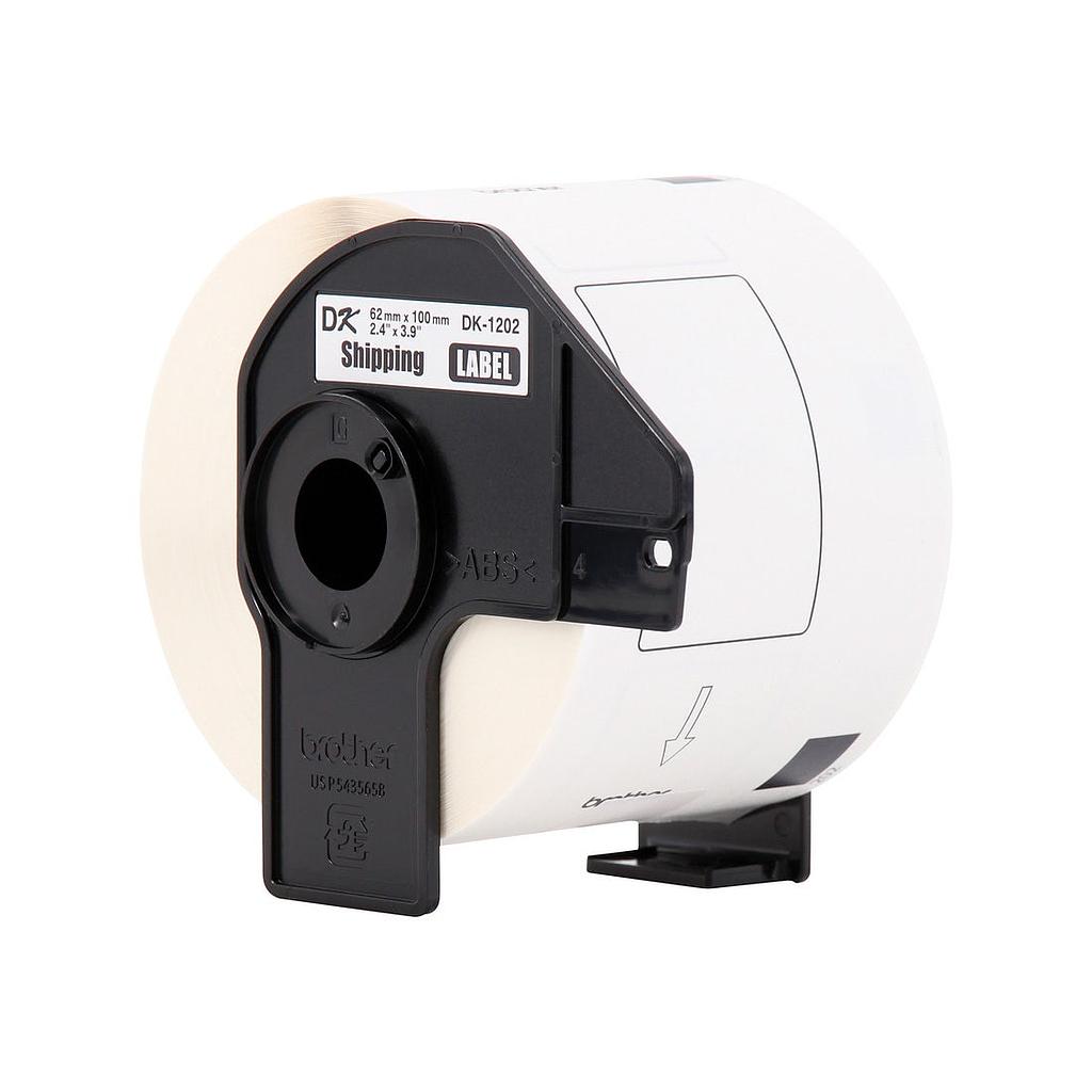 ETIQUETA P/ IMPRESSORA TÉRMICA BROTHER 62X100MM DK1202