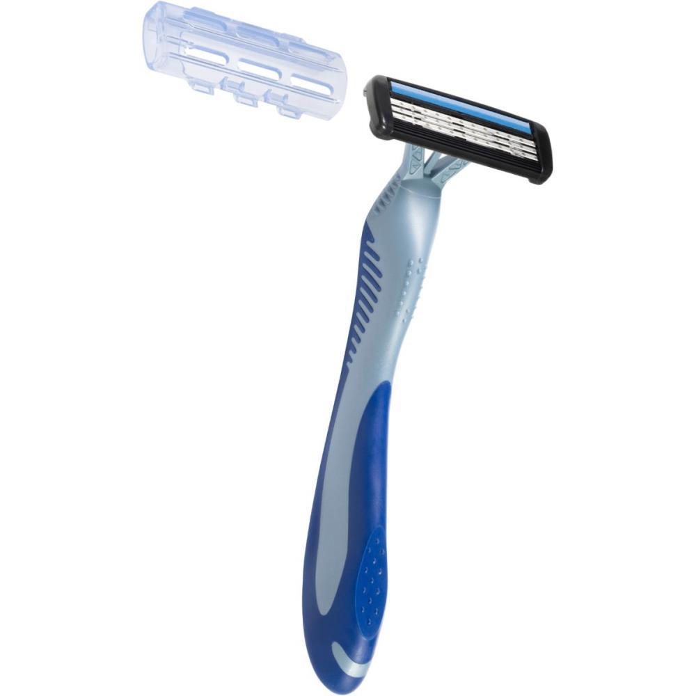 BARBEADOR DESCARTAVEL BIC FLEX 3 AZUL 12BLX1UND. BIC CT.C/12