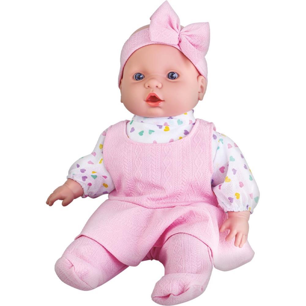 BONECA COM MECANISMO JUDY MINHA 1° ORACAO 45CM MILK UNIDADE