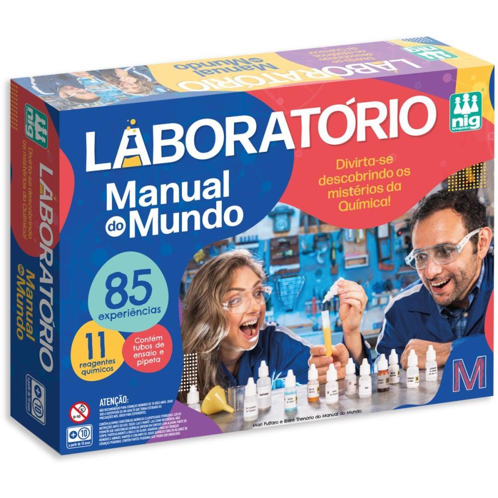 BRINQUEDO DIVERSO LABORATORIO MANUAL DO MUNDO NIG BRINQUEDOS UNIDADE