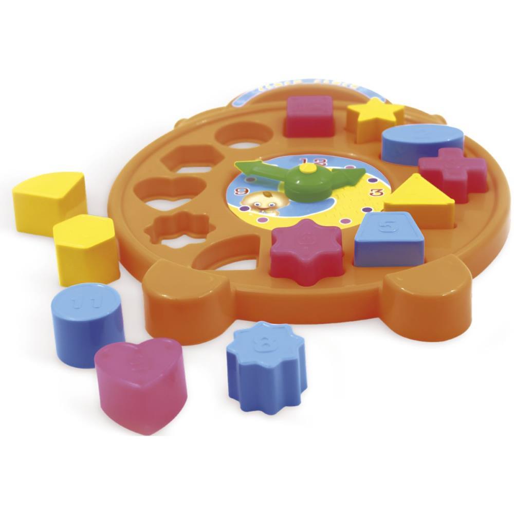 BRINQUEDO PARA BEBE RELOGIO CLOCK CLOCK 12PCS PICA PAU UNIDADE