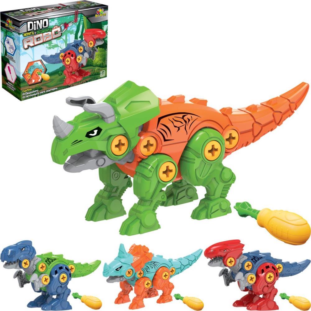 BRINQUEDO PARA MONTAR DINOSSAURO MONTA E DESMONTA (S ART BRINK UNIDADE