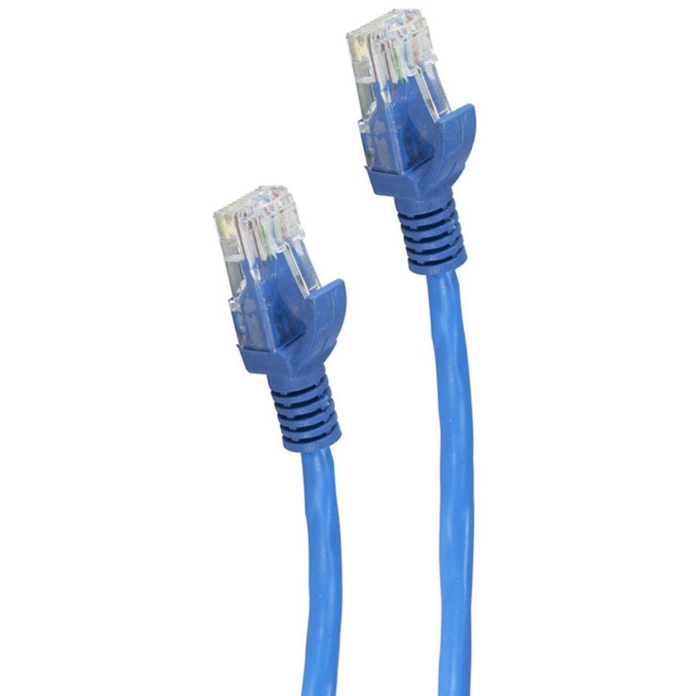 CABO DE REDE PATCH CORD CAT6/UTP 5M. AZUL FLEX UNIDADE