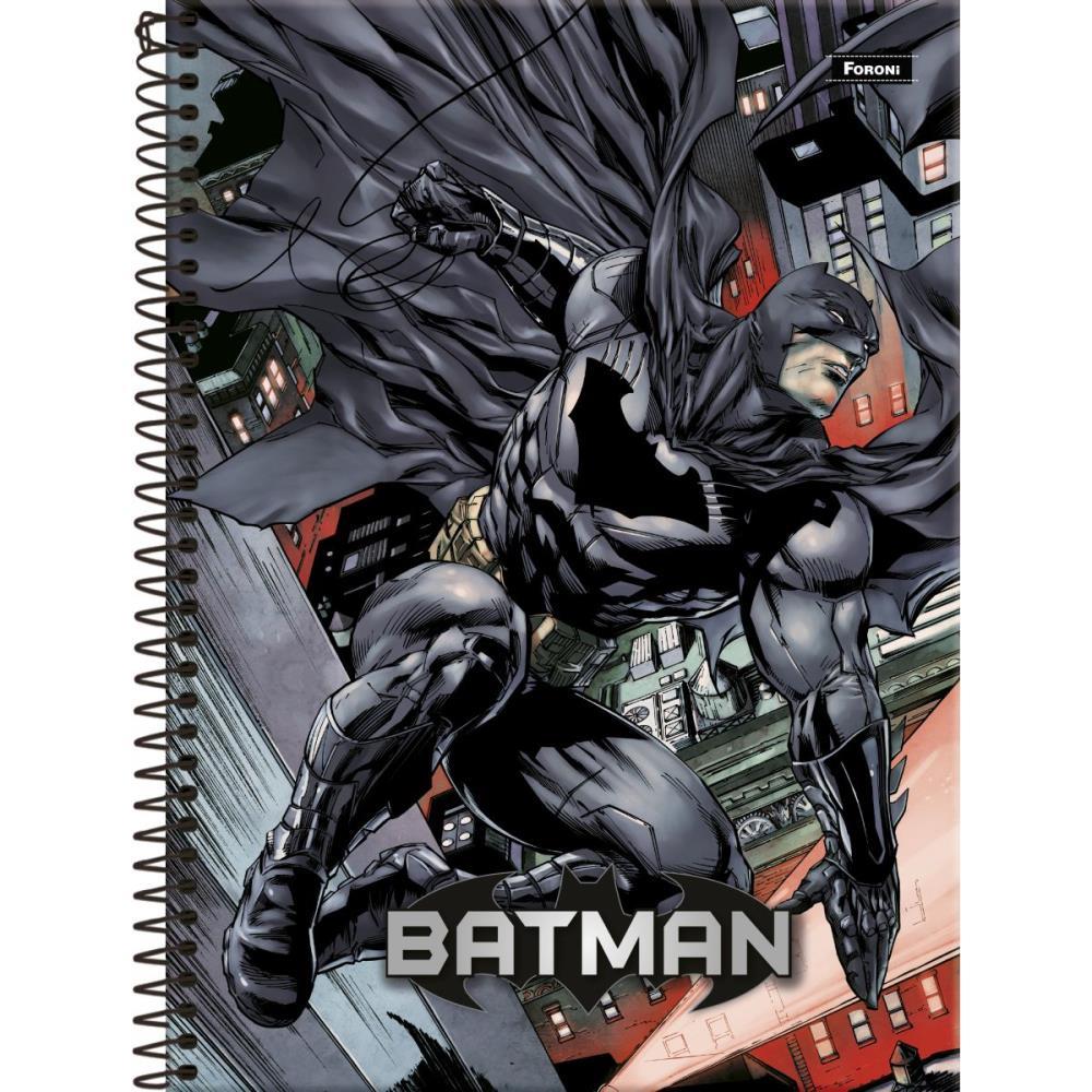 CADERNO 01X1 CAPA DURA BATMAN 80FLS. FORONI PCT.C/04