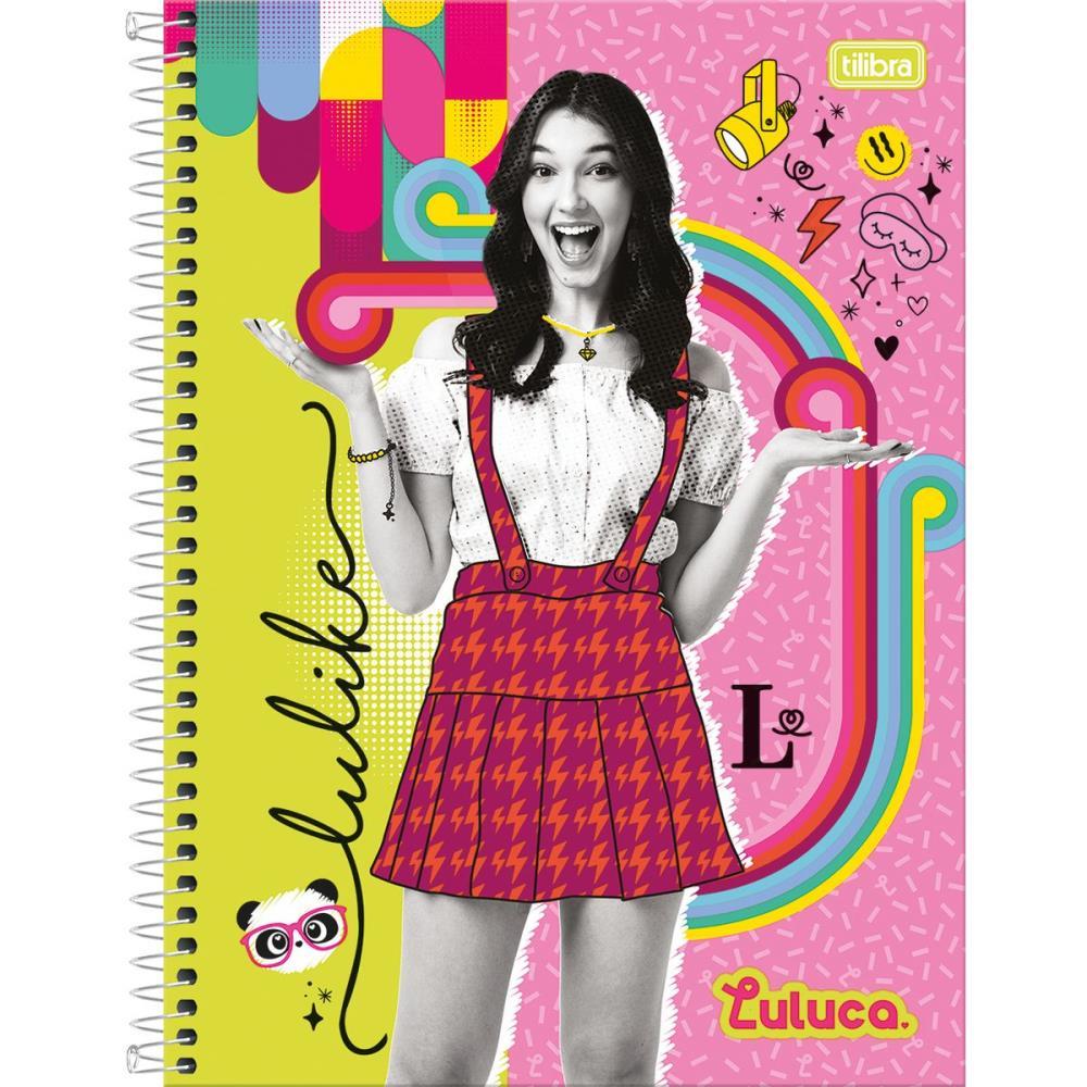 CADERNO 01X1 CAPA DURA LULUCA 80FLS CONNECT TILIBRA PCT.C/04