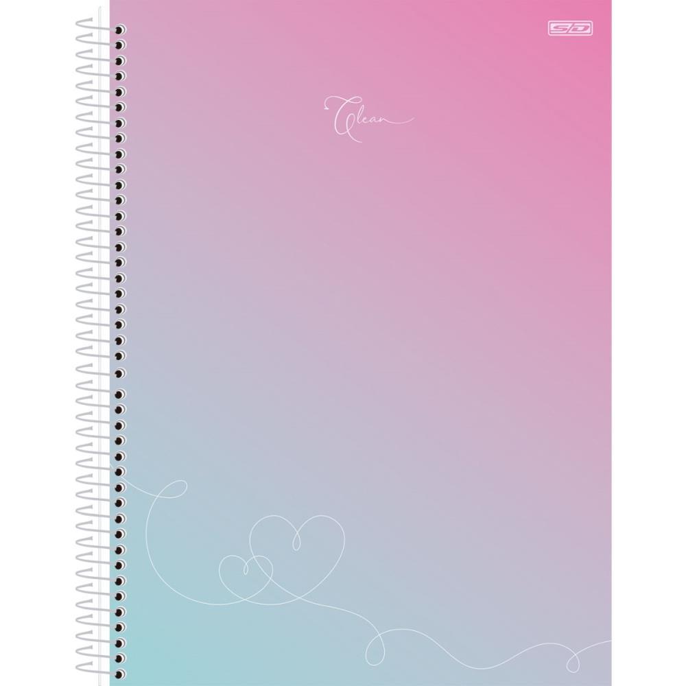 CADERNO 15X1 CAPA DURA CLEAN 240F SD INOVACOES PCT.C/02