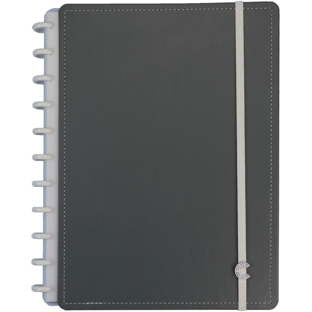 CADERNO INTELIGENTE GRANDE COOL GREY 80FLS CADERNO INTELIGENTE UNIDADE