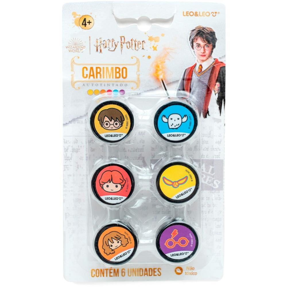 CARIMBO PEDAGOGICO HARRY POTTER 6 MODELOS LEONORA BL.C/06