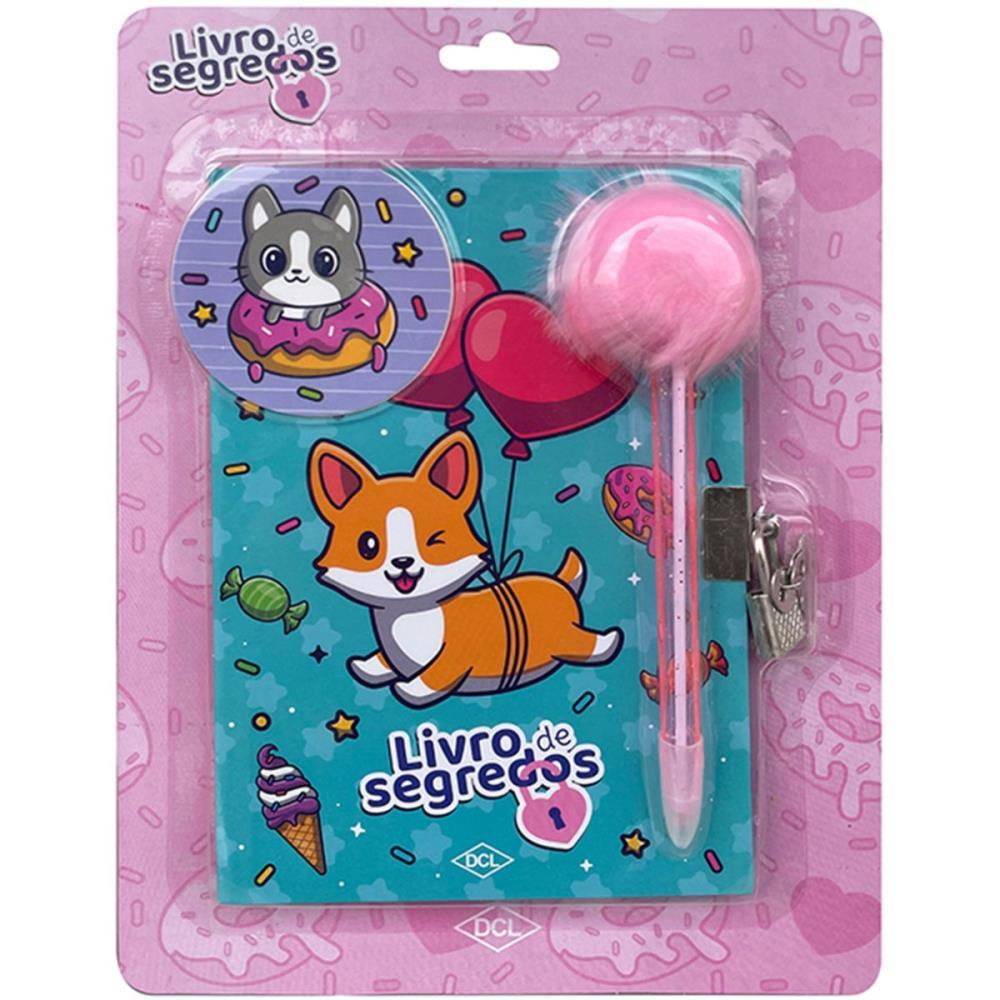 DIARIO PETS LIVRO DE SEGREDOS DCL UNIDADE