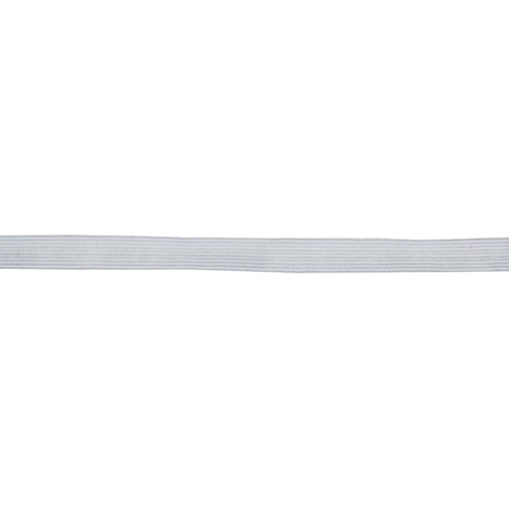 ELASTICO COSTURA ALGODAO CHATO 7MMX100M BRANCO SAO JOSE ROLO