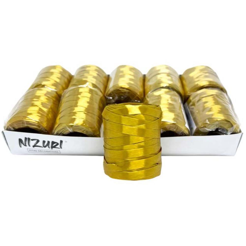 FITILHO 5MMX50M DOURADO NIZURI PCT.C/10