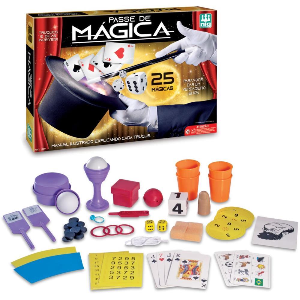 JOGO DIVERSO PASSE DE MAGICA NIG BRINQUEDOS UNIDADE