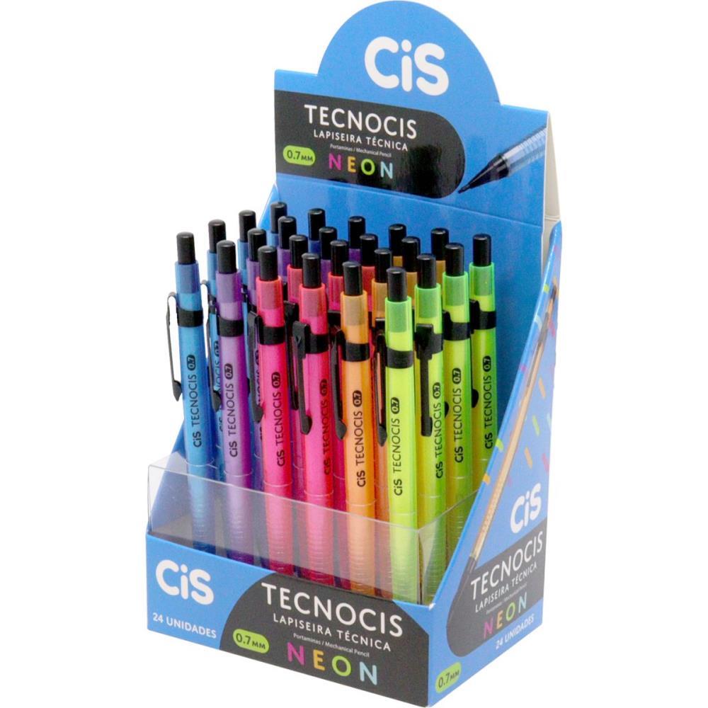 LAPISEIRA 0.9MM TECNO CIS NEON CORES SORT. SERTIC DP.C/24
