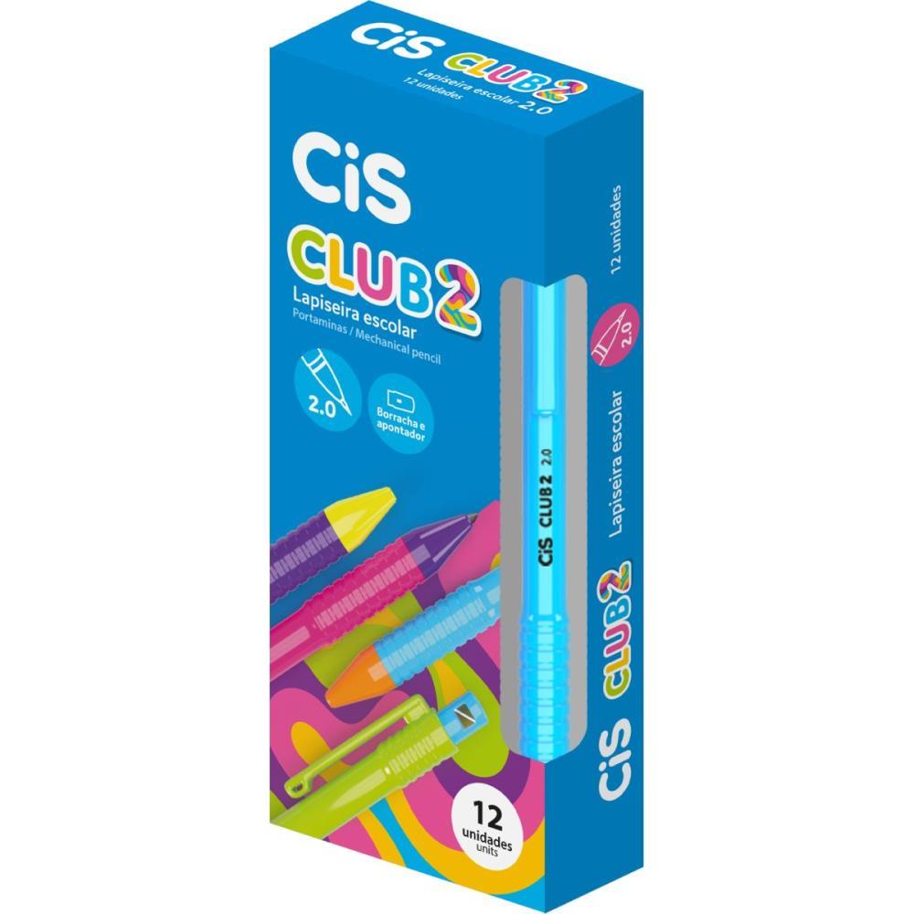 LAPISEIRA 2.0MM CIS CLUB 2.0 - 4 CORES SORTIDA SERTIC CX.C/12