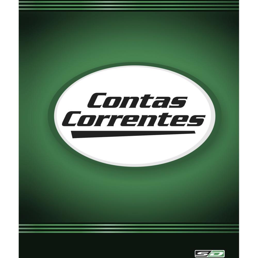 LIVRO CONTA CORRENTE 1/4 50 FOLHAS SD INOVACOES PCT.C/10
