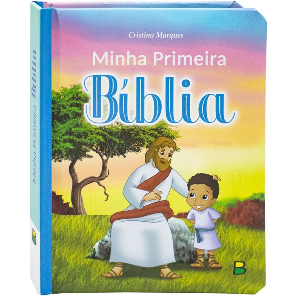 LIVRO INFANTIL ILUSTRADO BIBLIA MINHA 1ª 12X15CM 10PG TODOLIVRO UNIDADE