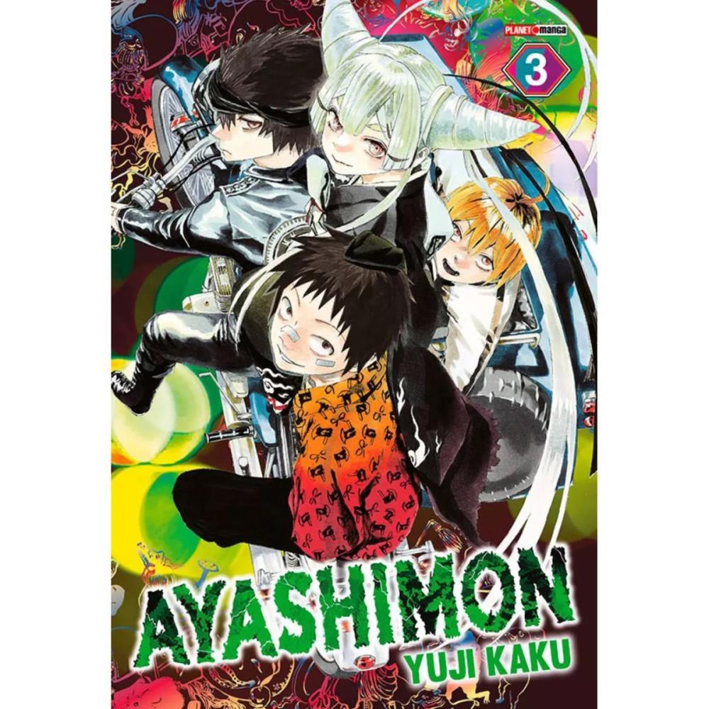 LIVRO MANGA AYASHIMON N.03 PANINI UNIDADE