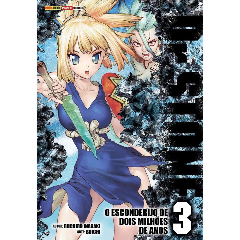 LIVRO MANGA DR. STONE N.03 PANINI UNIDADE
