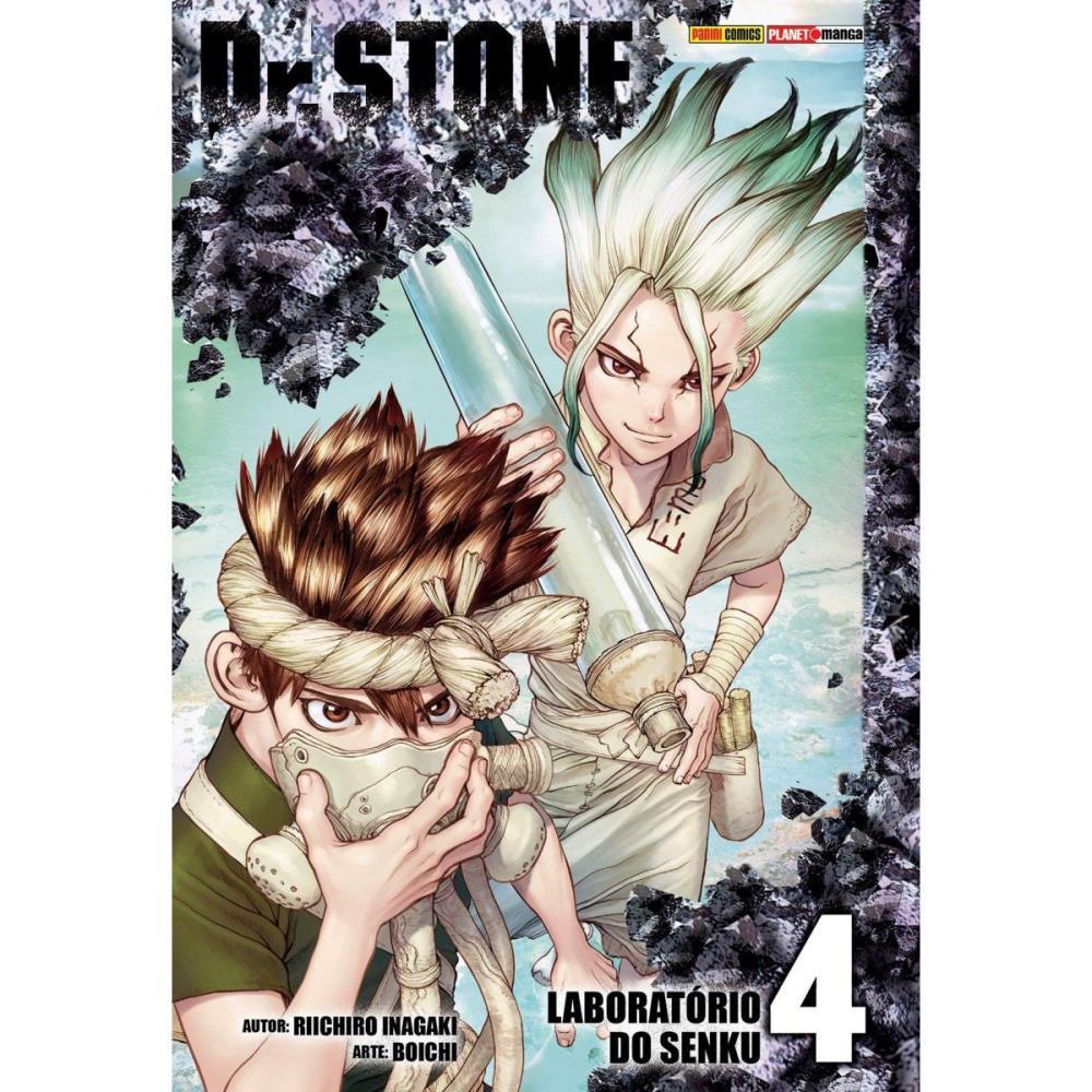LIVRO MANGA DR. STONE N.04 PANINI UNIDADE
