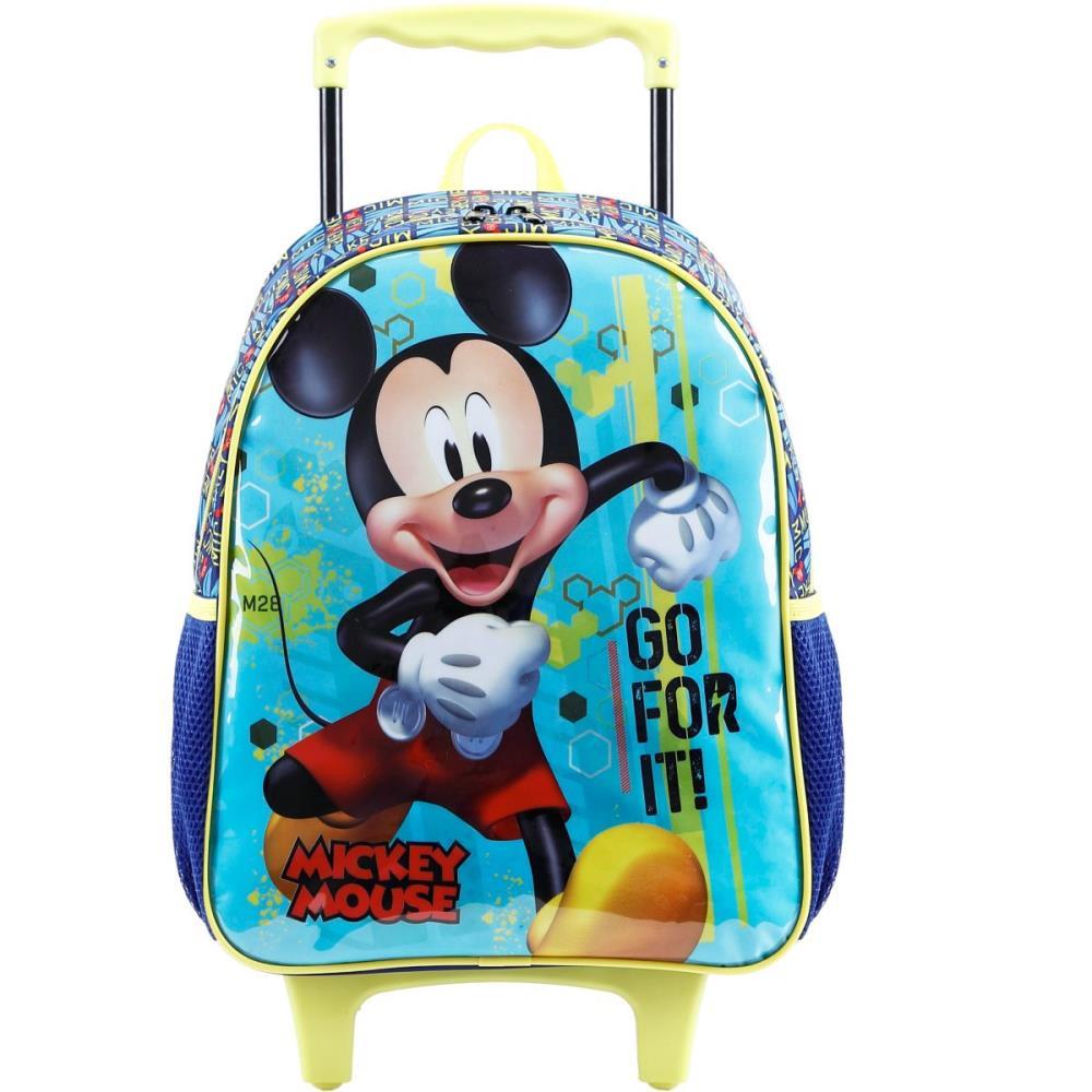 MOCHILA INFANTIL COM RODINHA MICKEY X2 XERYUS UNIDADE