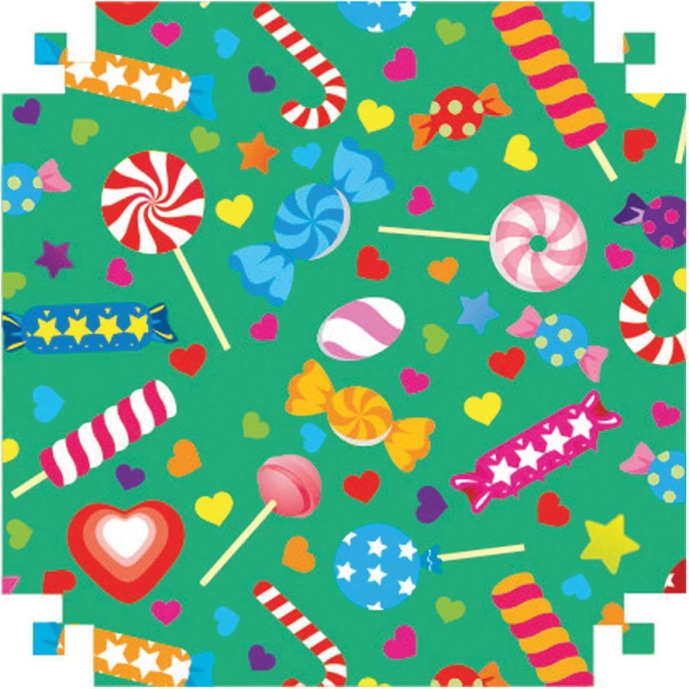 PAPEL PRESENTE BOBINA COUCHE 60CM.MOD.455 DOCES V.M.P. BO-100MTS