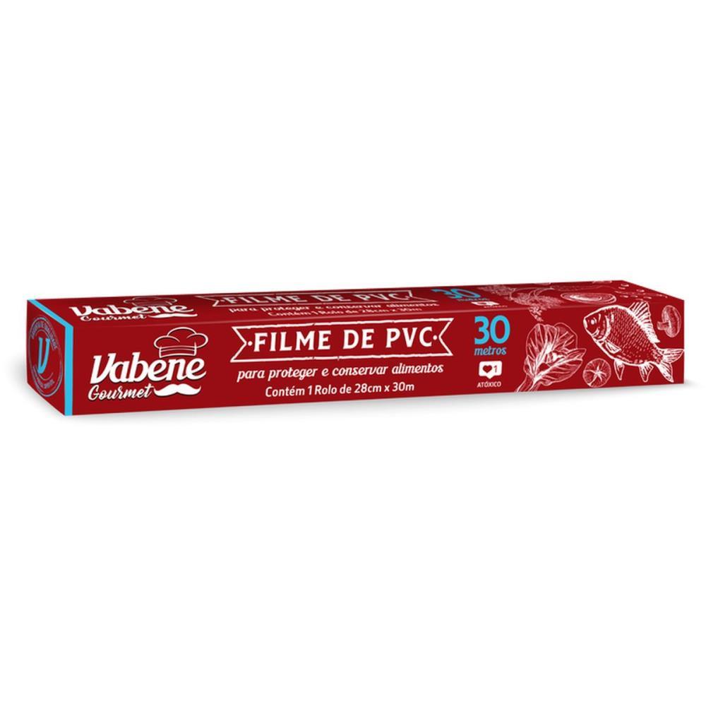 PLASTICO PARA ALIMENTOS FILME PVC 28CMX30M. VABENE ROLO