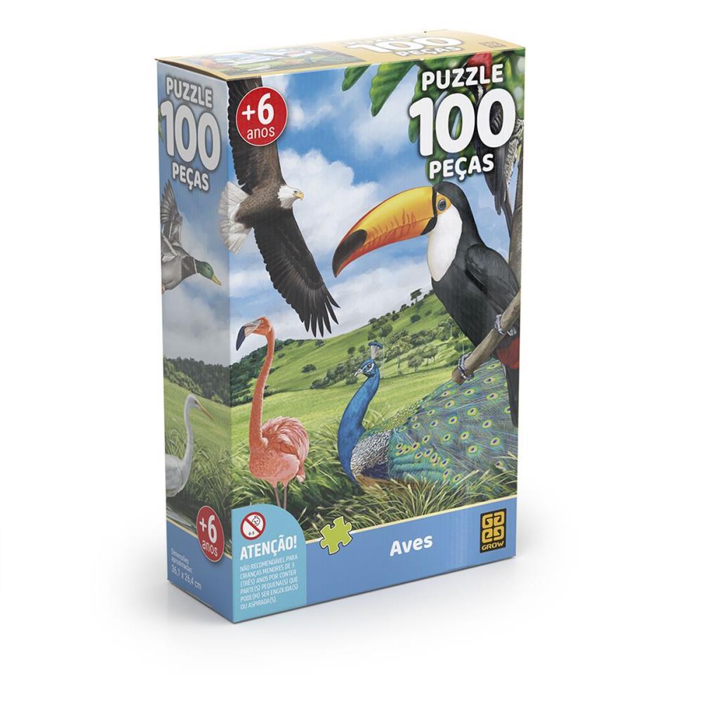 QUEBRA-CABECA CARTONADO AVES 100 PECAS GROW UNIDADE