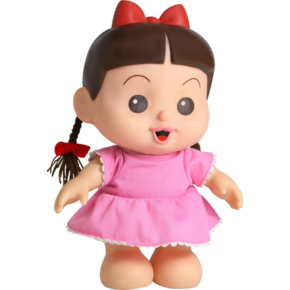 BONECA T.MONICA ROSINHA 26CM BABY BRINK UNIDADE
