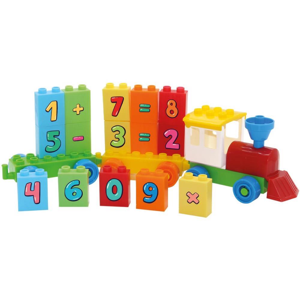 BRINQUEDO PARA MONTAR TRENZINHO EDUCATIVO NUM. E CIA MONTE LIBANO UNIDADE