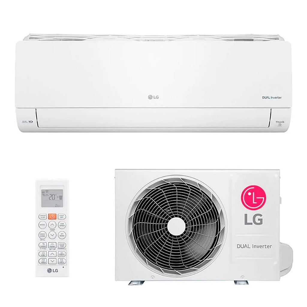 AR CONDICIONADO SPLIT INVERTER LG HI WALL DUAL VOICE +AI 12000 BTUS FRIO 220V - S3NQ12JA31K