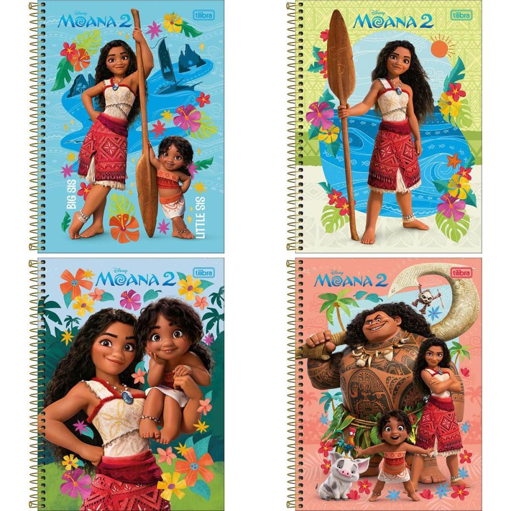 CADERNO 01X1 CAPA DURA MOANA 80FLS TILIBRA PCT.C/04