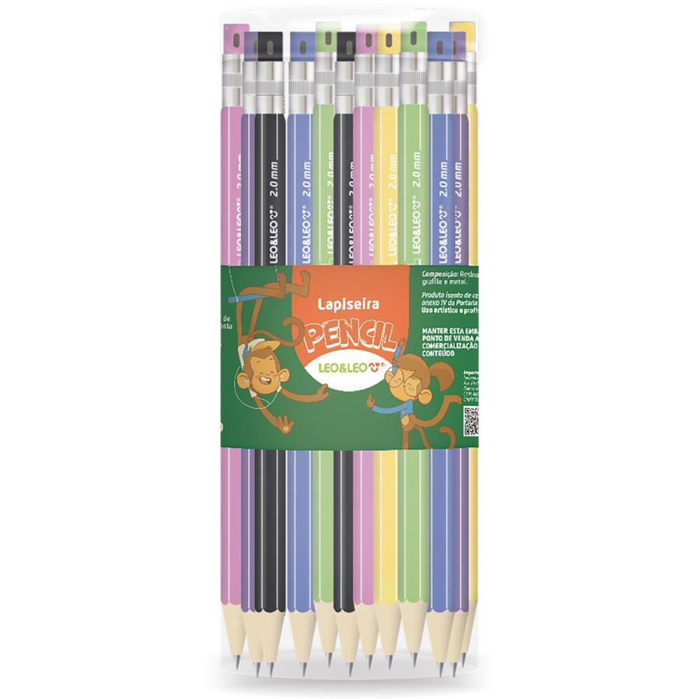 LAPISEIRA 2.0MM PENCIL C/APONTADOR (S) LEONORA POTE-24