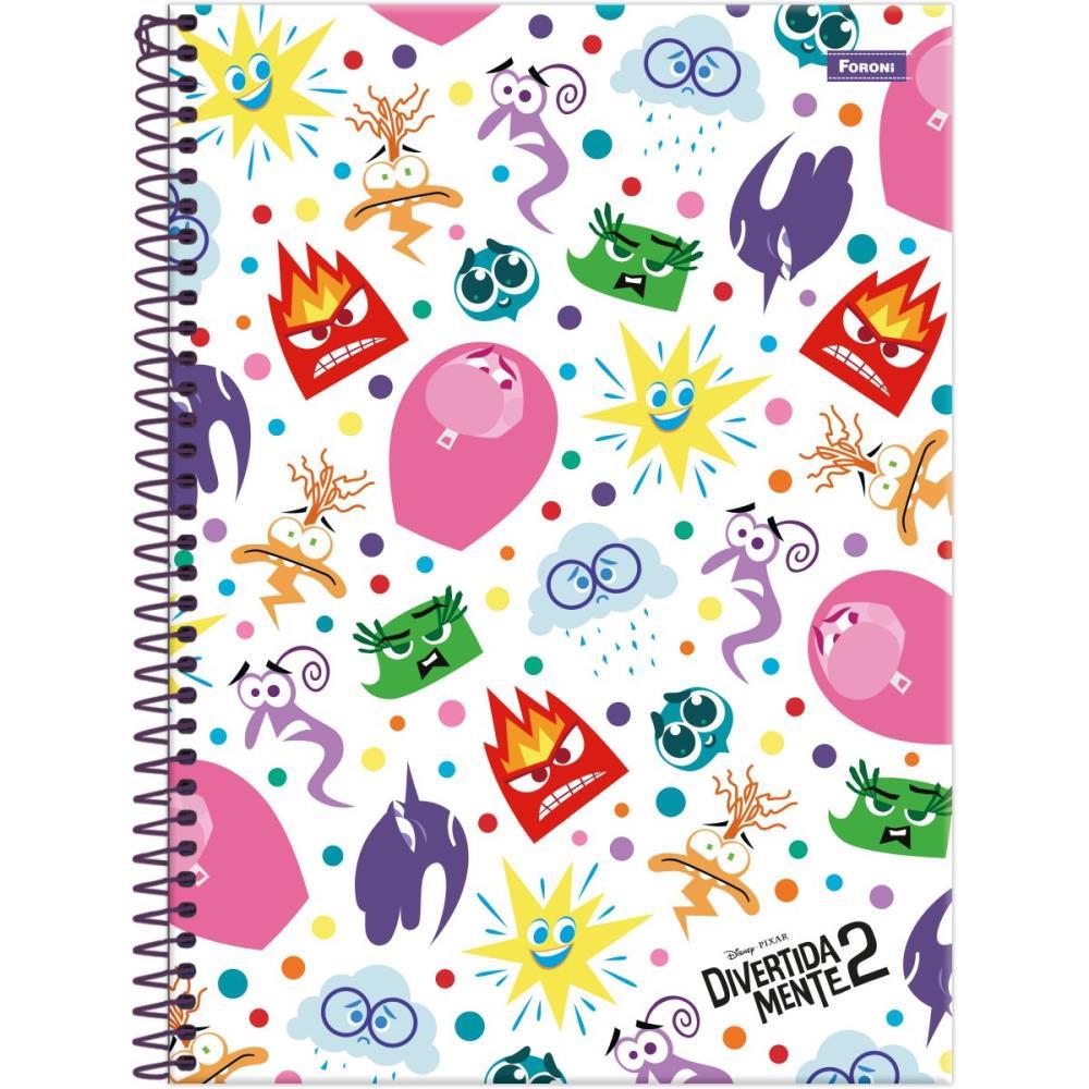 CADERNO 15X1 CAPA DURA DIVERTIDAMENTE 240F FORONI PCT.C/02