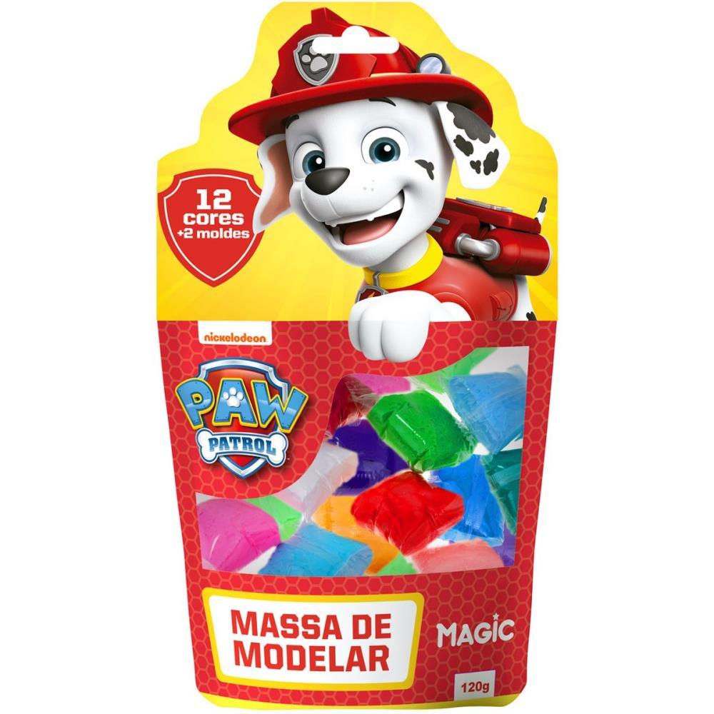 MASSA PARA MODELAR CRIATIVA P. CANINA MARSHALL 120G 12CORE MAGIC KIDS UNIDADE