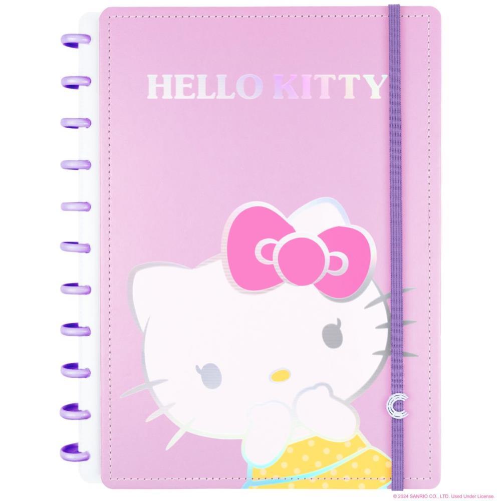 CADERNO INTELIGENTE GRANDE HELLO KITTY 80FLS CADERNO INTELIGENTE UNIDADE