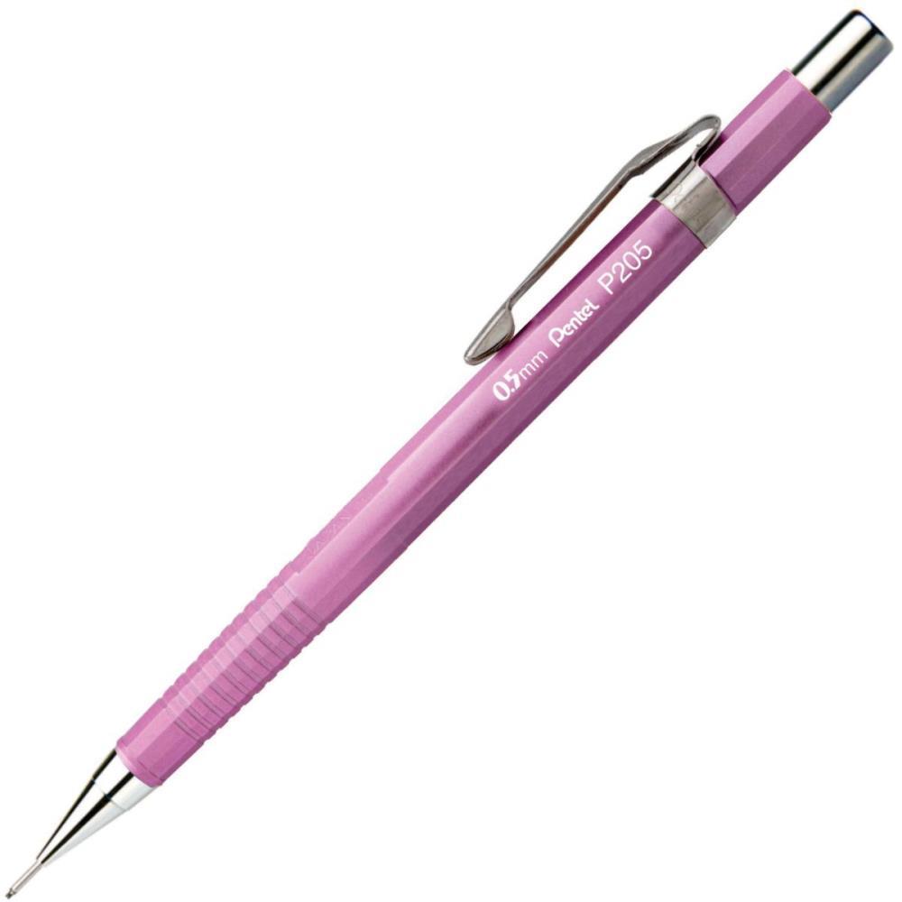 LAPISEIRA 0.5MM METALIZADA ROSA PENTEL CX.C/06