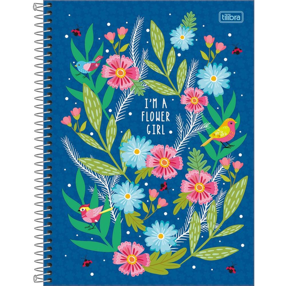 CADERNO 01X1 CAPA DURA CHARME 80FLS. TILIBRA UNIDADE