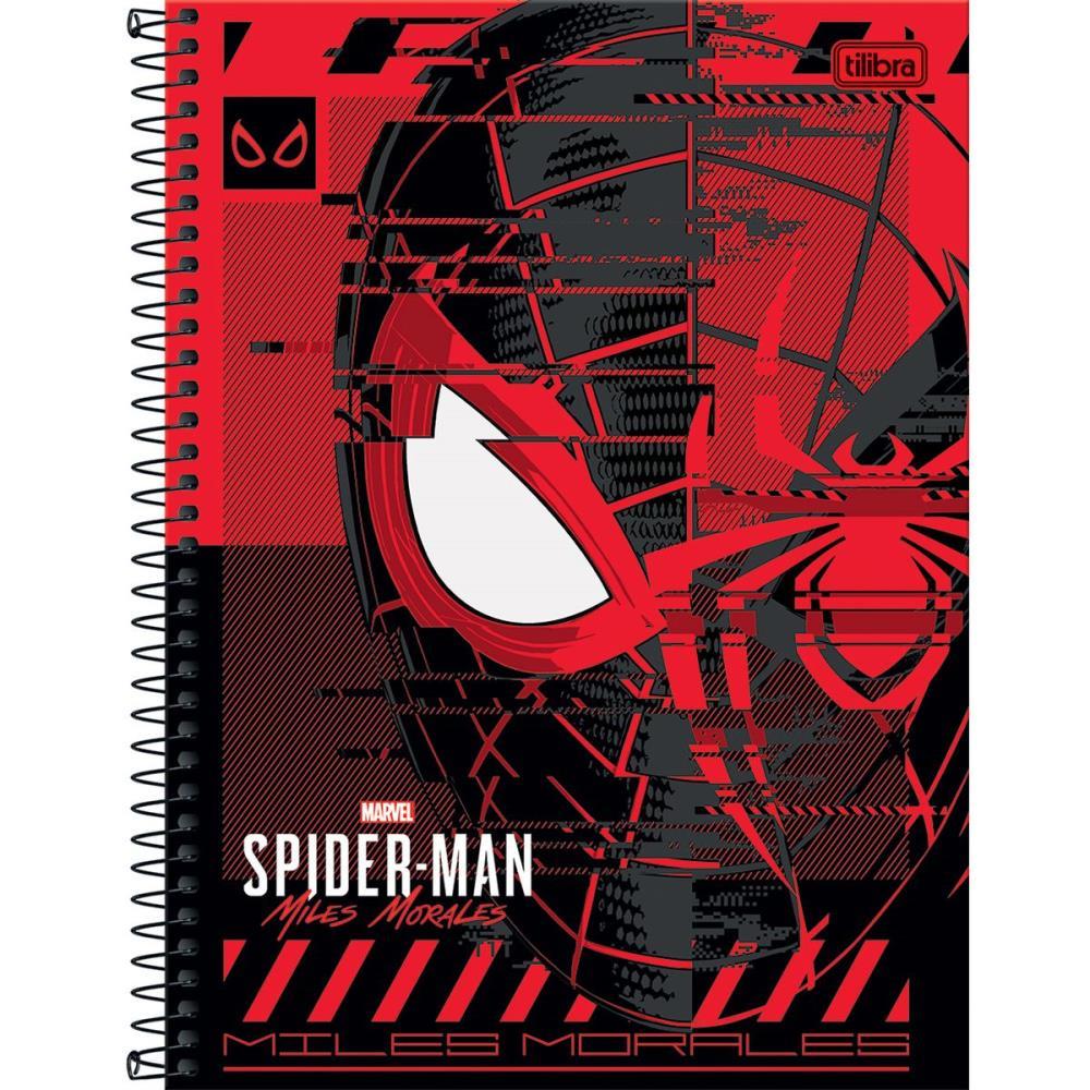 CADERNO 01X1 CAPA DURA SPIDER-MAN GAME 80FLS. TILIBRA UNIDADE