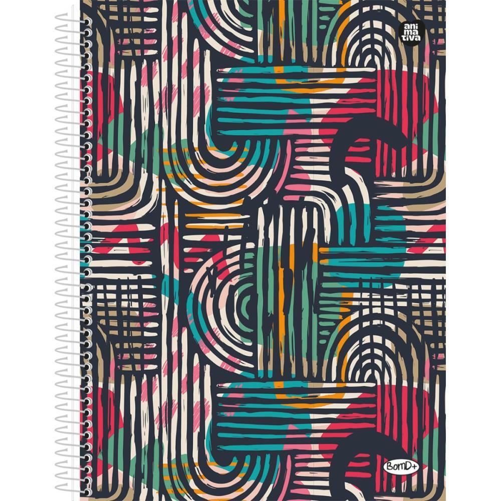 CADERNO 15X1 CAPA DURA BOM D+ FEMININO 240F SD INOVACOES UNIDADE