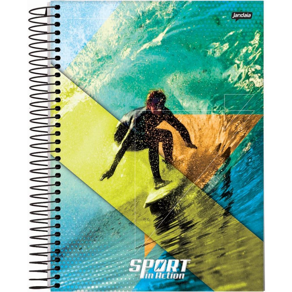 CADERNO 20X1 CAPA DURA SPORT 320FLS. JANDAIA UNIDADE