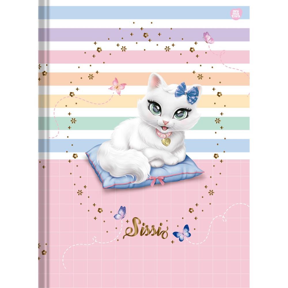 CADERNO BROCHURA 1/4 CAPA DURA SISSI 80F SD INOVACOES UNIDADE