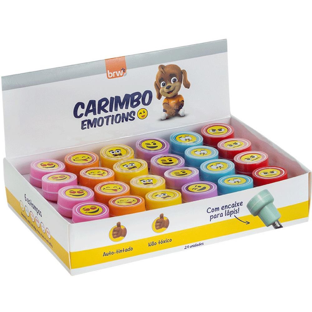 CARIMBO PEDAGOGICO EMOTIONS 6 MODELOS SORTIDOS BRW UNIDADE